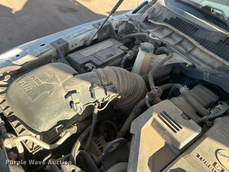 image for item EV5887 2016 RAM 3500 flatbed pickup truck