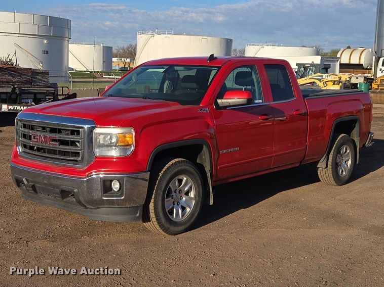 image for item EV5971 2015 GMC Sierra 1500 Ext. Cab pickup truck