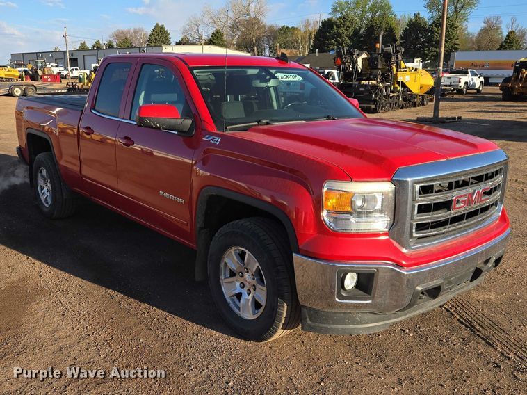 image for item EV5971 2015 GMC Sierra 1500 Ext. Cab pickup truck
