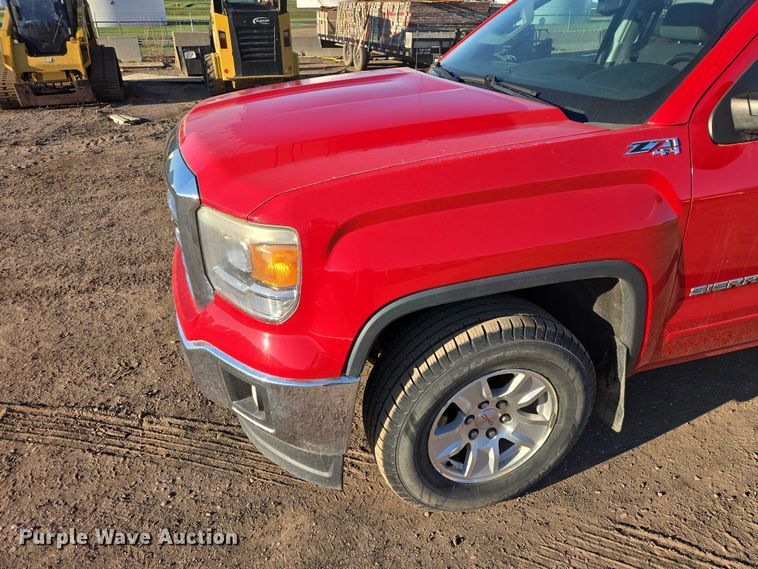image for item EV5971 2015 GMC Sierra 1500 Ext. Cab pickup truck