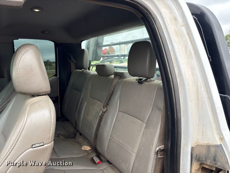 image for item EW1540 2019 Ford F250 Super Duty XL Ext. Cab flatbed pickup truck
