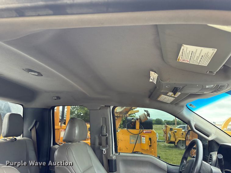image for item EW1540 2019 Ford F250 Super Duty XL Ext. Cab flatbed pickup truck