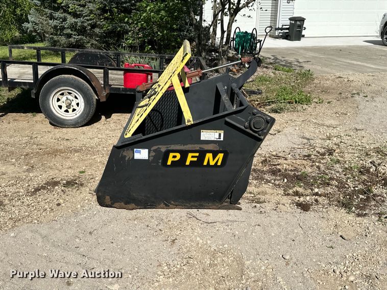 image for item EW2002 Precision Farm Machinery skid steer rock picker