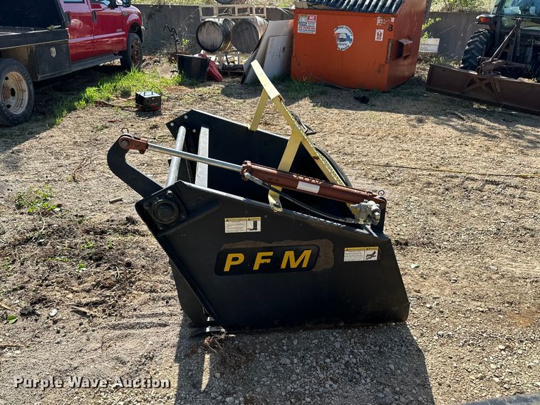 image for item EW2002 Precision Farm Machinery skid steer rock picker