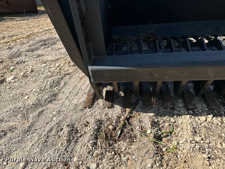 image for item EW2002 Precision Farm Machinery skid steer rock picker