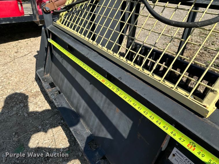 image for item EW2002 Precision Farm Machinery skid steer rock picker