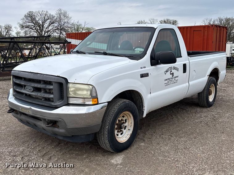 2004 Ford F250 Super Duty pickup truck