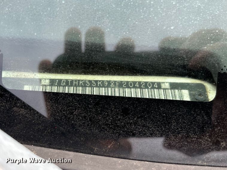image for item FB3436 2008 GMC Sierra 3500HD Crew Cab pickup truck