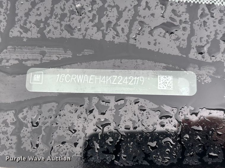 image for item FB3445 2019 Chevrolet Silverado 1500 Ext. Cab pickup truck