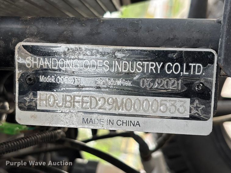 image for item FB3447 2021 Liangzi Rover 200 golf cart