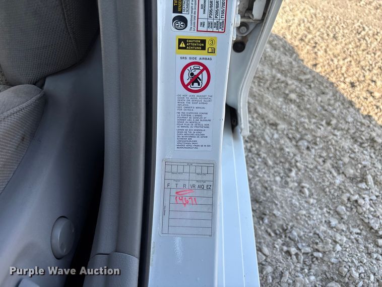 image for item FB3460 2012 Toyota Camry 