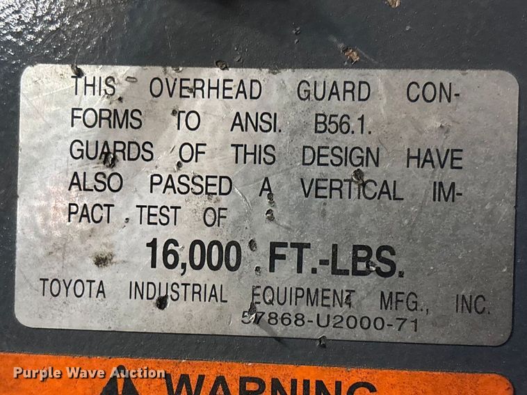 image for item FB5531 Toyota 8FGCU25 forklift