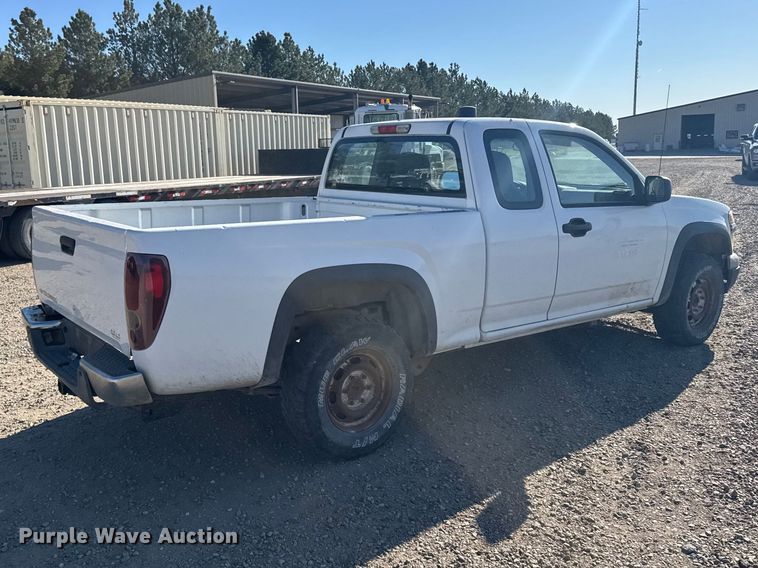 image for item FB7206 2005 Chevrolet Colorado Ext. Cab pickup truck