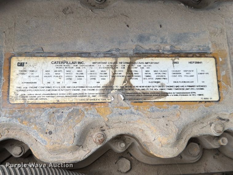 image for item FB8118 2004 Kenworth T300 refuse truck