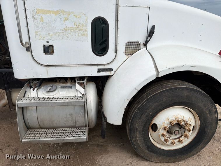 image for item FB8119 1997 Peterbilt 330 dumpster carrier truck