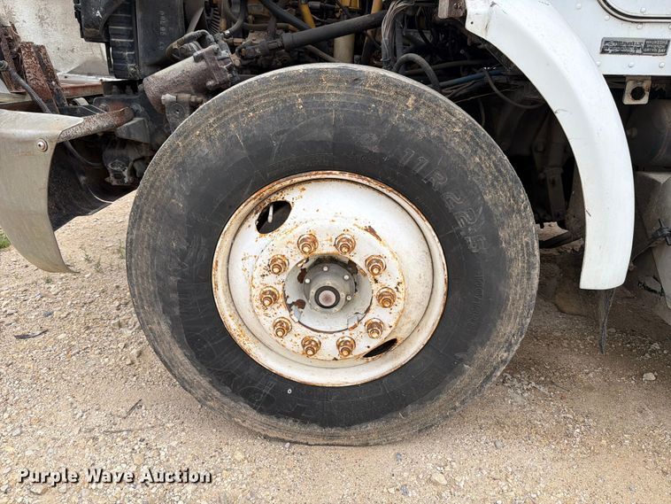 image for item FB8119 1997 Peterbilt 330 dumpster carrier truck