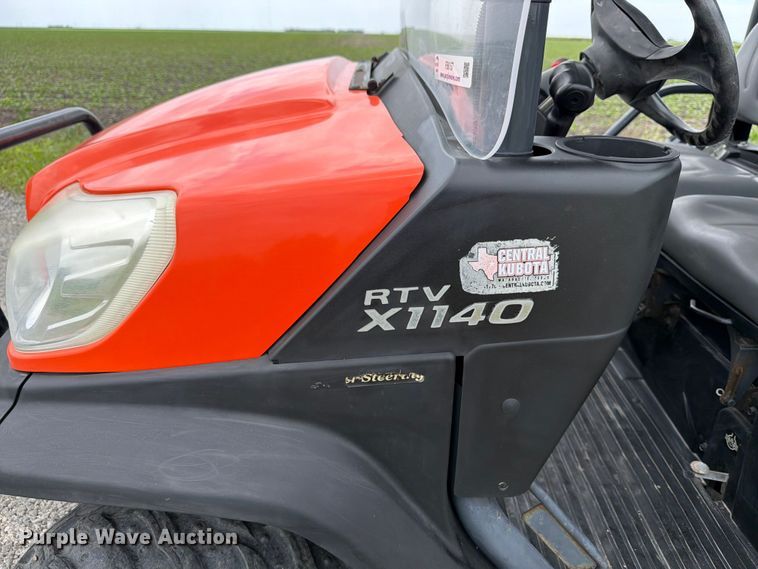 image for item FB8157 2016 Kubota RTV-X1140 utility vehicle