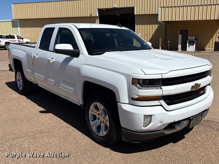 image for item FC2216 2018 Chevrolet Silverado 1500 Ext. Cab pickup truck