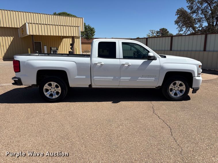 image for item FC2216 2018 Chevrolet Silverado 1500 Ext. Cab pickup truck