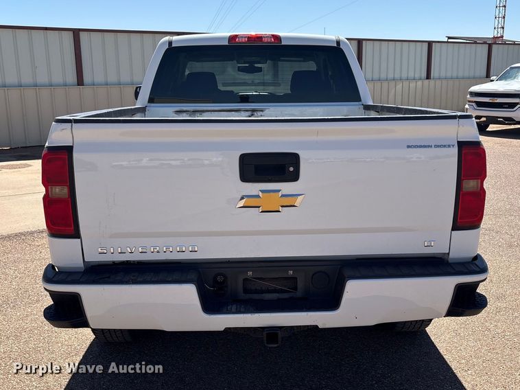 image for item FC2216 2018 Chevrolet Silverado 1500 Ext. Cab pickup truck