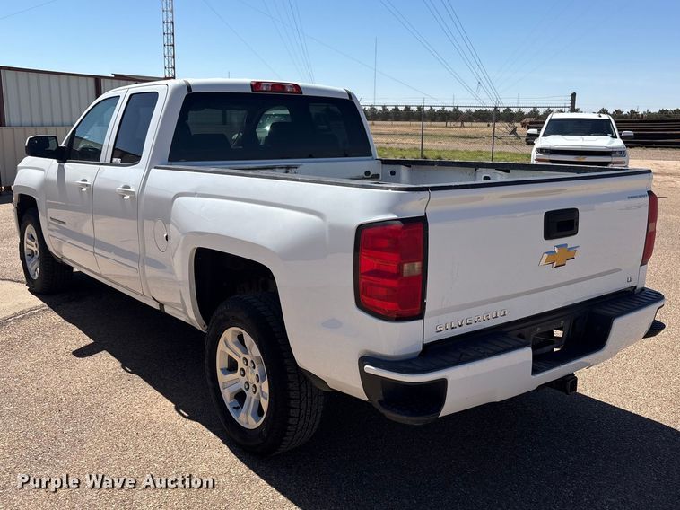 image for item FC2216 2018 Chevrolet Silverado 1500 Ext. Cab pickup truck