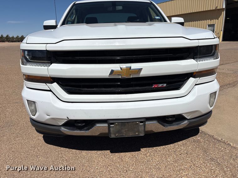 image for item FC2216 2018 Chevrolet Silverado 1500 Ext. Cab pickup truck