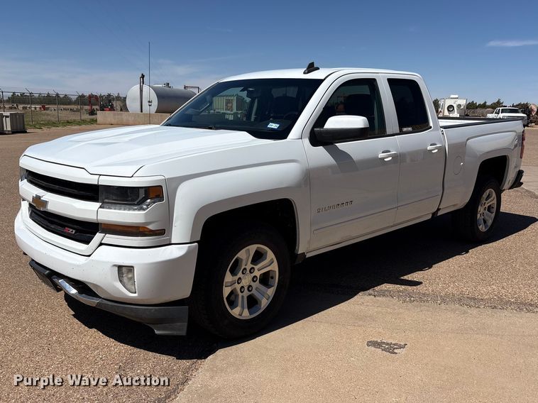 image for item FC2217 2018 Chevrolet Silverado 1500 Ext. Cab pickup truck