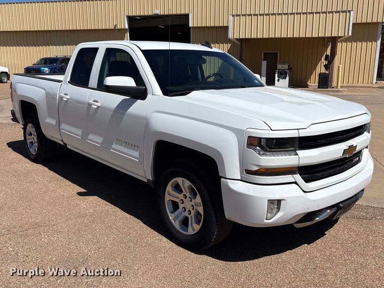 image for item FC2217 2018 Chevrolet Silverado 1500 Ext. Cab pickup truck