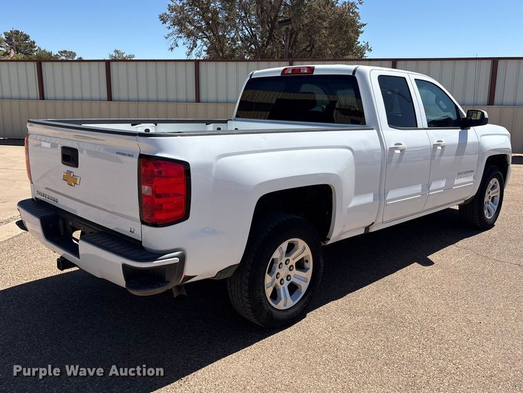 image for item FC2217 2018 Chevrolet Silverado 1500 Ext. Cab pickup truck