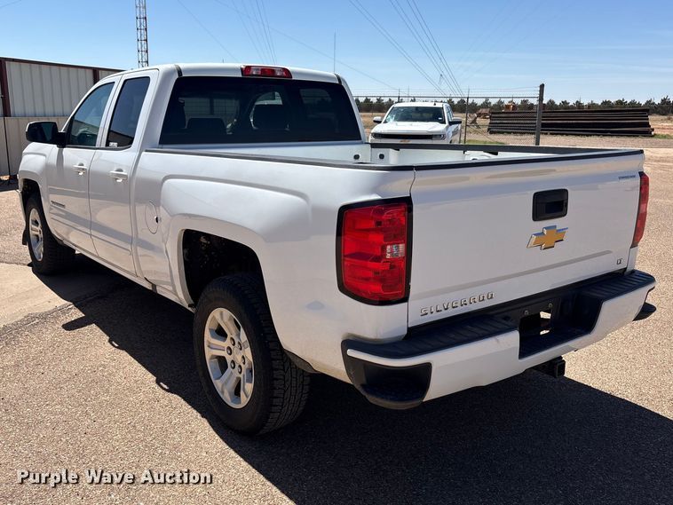 image for item FC2217 2018 Chevrolet Silverado 1500 Ext. Cab pickup truck