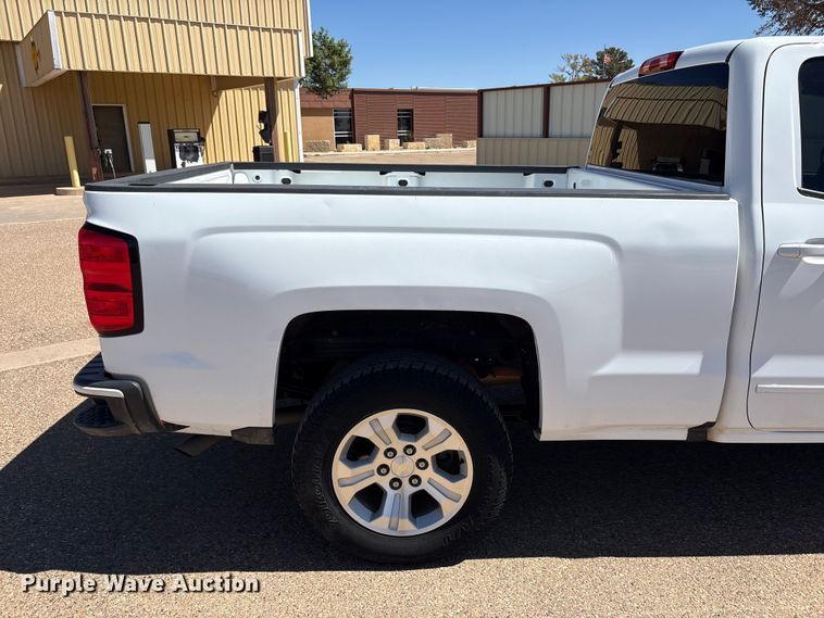 image for item FC2217 2018 Chevrolet Silverado 1500 Ext. Cab pickup truck