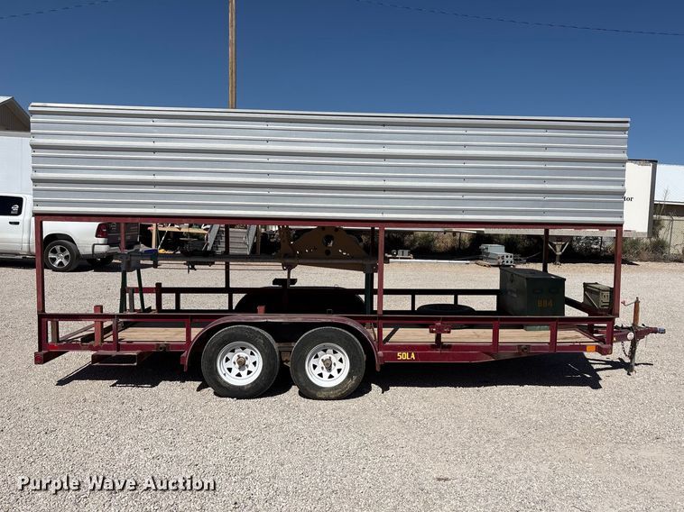 image for item FC2240 2012 Big Tex 50LA-18X utility trailer