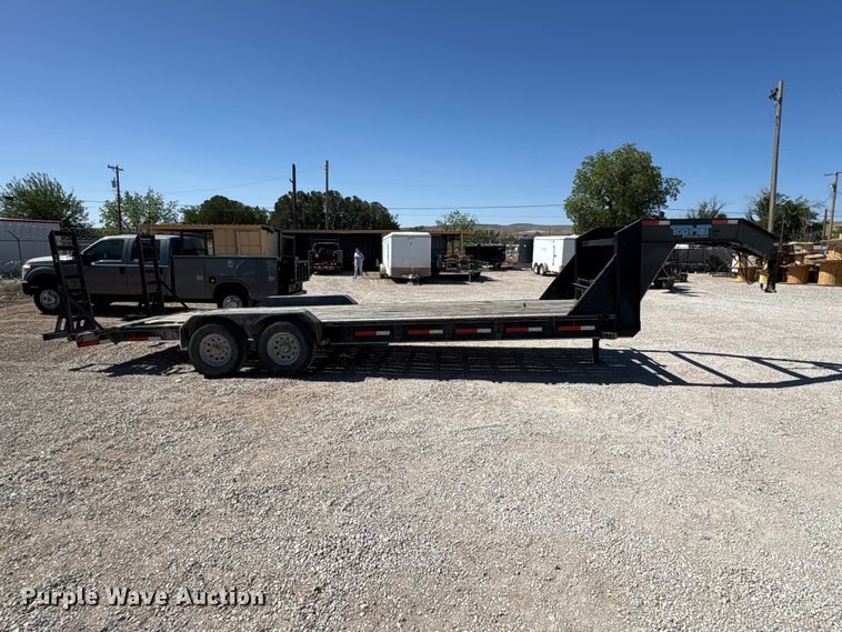 image for item FC2242 2014 Top Hat Industries EHGN24X7-14E-F equipment trailer