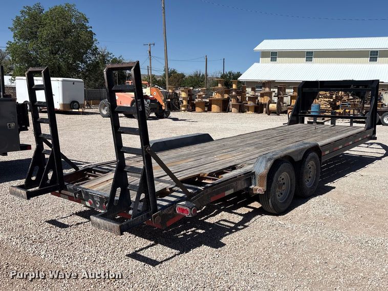 image for item FC2242 2014 Top Hat Industries EHGN24X7-14E-F equipment trailer