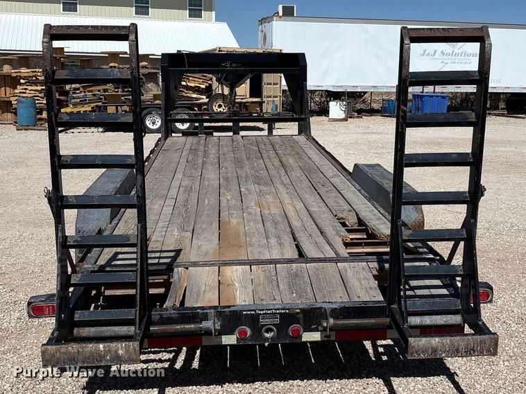 image for item FC2242 2014 Top Hat Industries EHGN24X7-14E-F equipment trailer