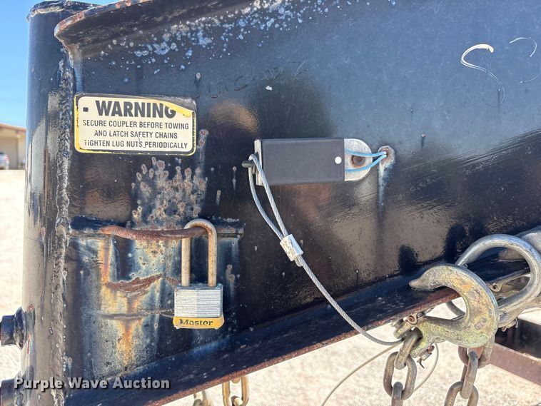 image for item FC2242 2014 Top Hat Industries EHGN24X7-14E-F equipment trailer