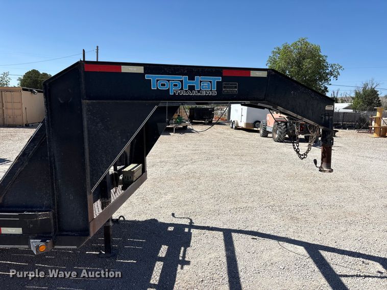 image for item FC2242 2014 Top Hat Industries EHGN24X7-14E-F equipment trailer