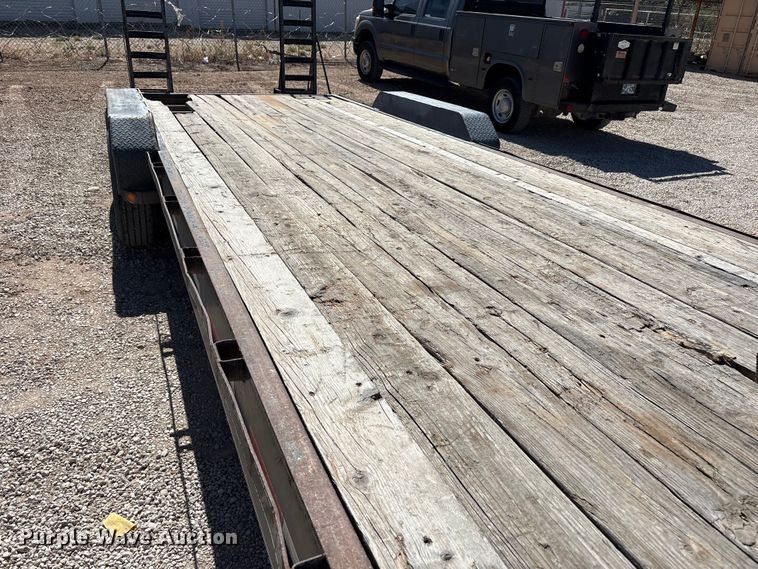 image for item FC2242 2014 Top Hat Industries EHGN24X7-14E-F equipment trailer