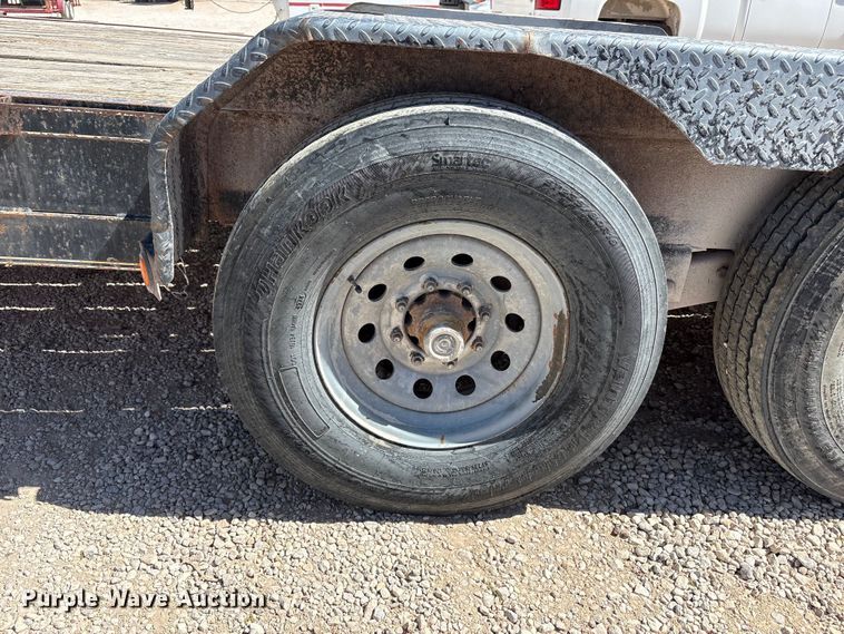 image for item FC2242 2014 Top Hat Industries EHGN24X7-14E-F equipment trailer