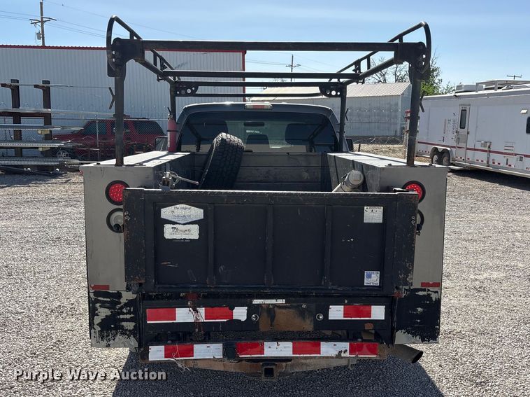 image for item FC2244 2011 Ford F250 Super Duty Crew Cab utility bed pickup truck