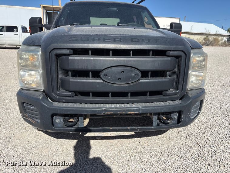 image for item FC2244 2011 Ford F250 Super Duty Crew Cab utility bed pickup truck