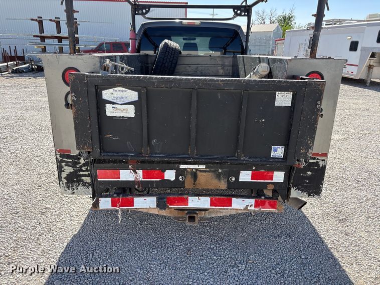 image for item FC2244 2011 Ford F250 Super Duty Crew Cab utility bed pickup truck