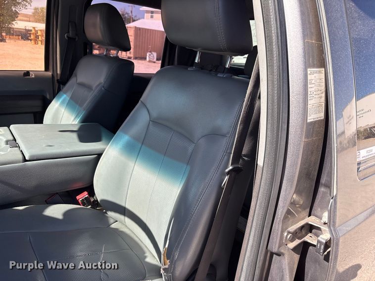 image for item FC2244 2011 Ford F250 Super Duty Crew Cab utility bed pickup truck