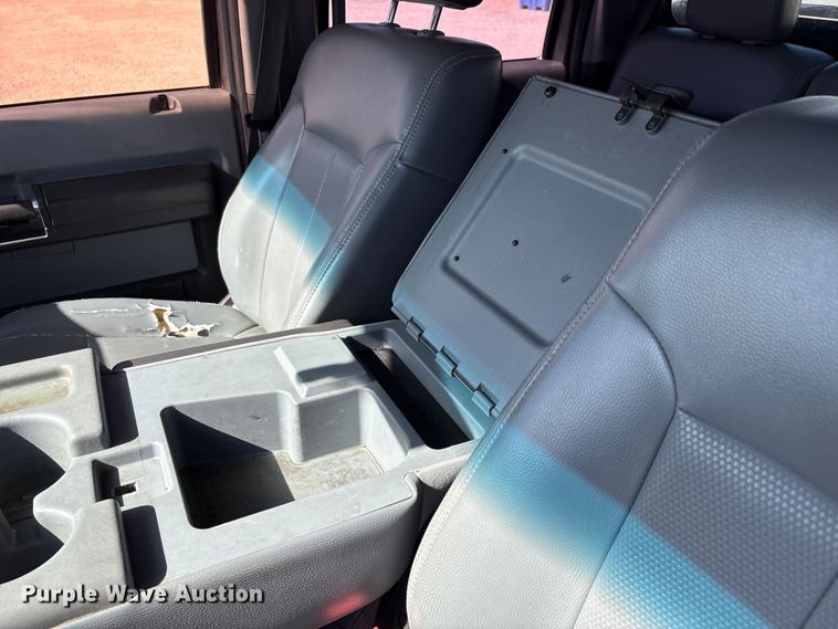 image for item FC2244 2011 Ford F250 Super Duty Crew Cab utility bed pickup truck