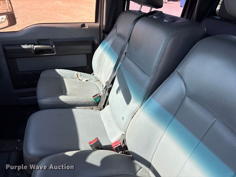 image for item FC2244 2011 Ford F250 Super Duty Crew Cab utility bed pickup truck