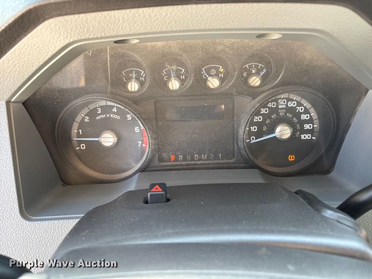 image for item FC2244 2011 Ford F250 Super Duty Crew Cab utility bed pickup truck
