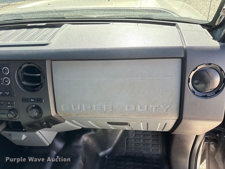 image for item FC2244 2011 Ford F250 Super Duty Crew Cab utility bed pickup truck