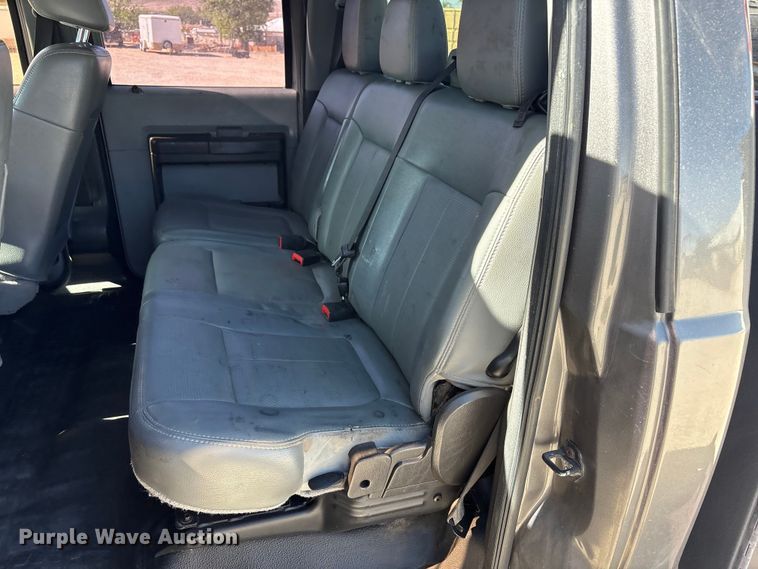 image for item FC2244 2011 Ford F250 Super Duty Crew Cab utility bed pickup truck