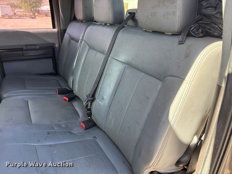 image for item FC2244 2011 Ford F250 Super Duty Crew Cab utility bed pickup truck