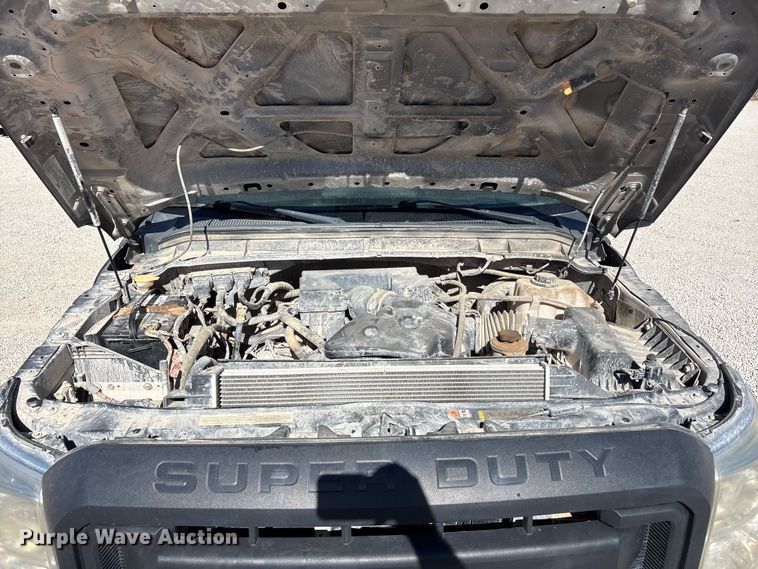 image for item FC2244 2011 Ford F250 Super Duty Crew Cab utility bed pickup truck